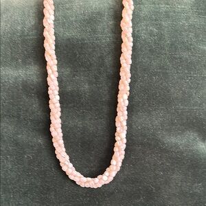 Delicate Necklace with Round Beads and Translucent Quality